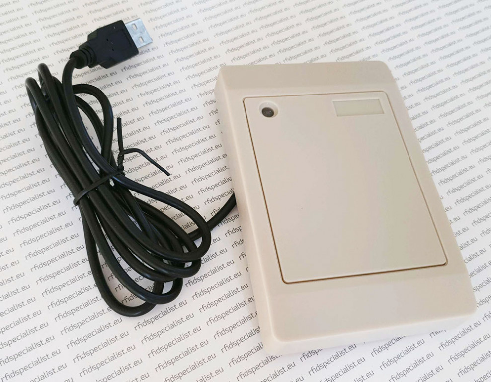 125 kHz reader with USB Keyboard Emulation | Rfidspecialist.eu
