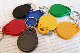 ISO 15693 key fobs with an ICODE SLIX chip | Rfidspecialist.eu